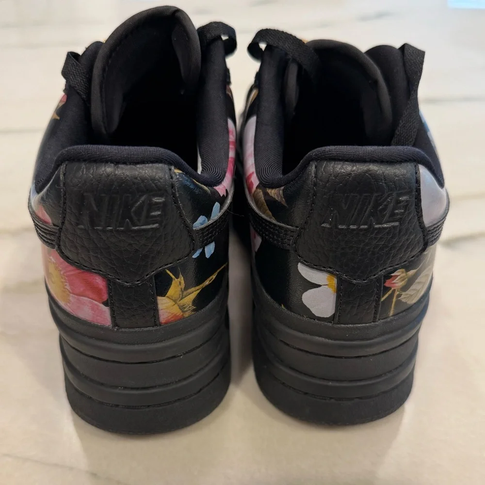 Nike Vandal 2K LX Sneakers Women’s Size 7.5 Black Dark Floral Platform - Picture 7 of 14